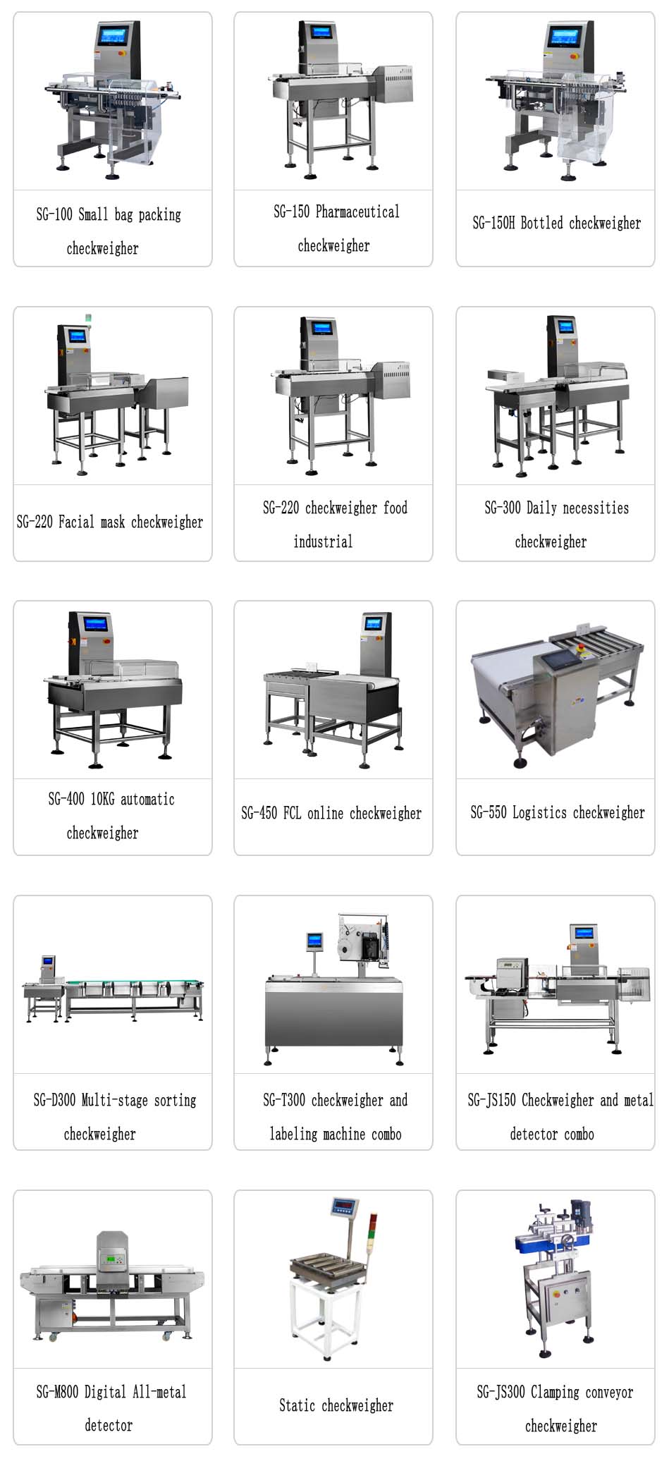 Dynamic Checkweigher With Reject System