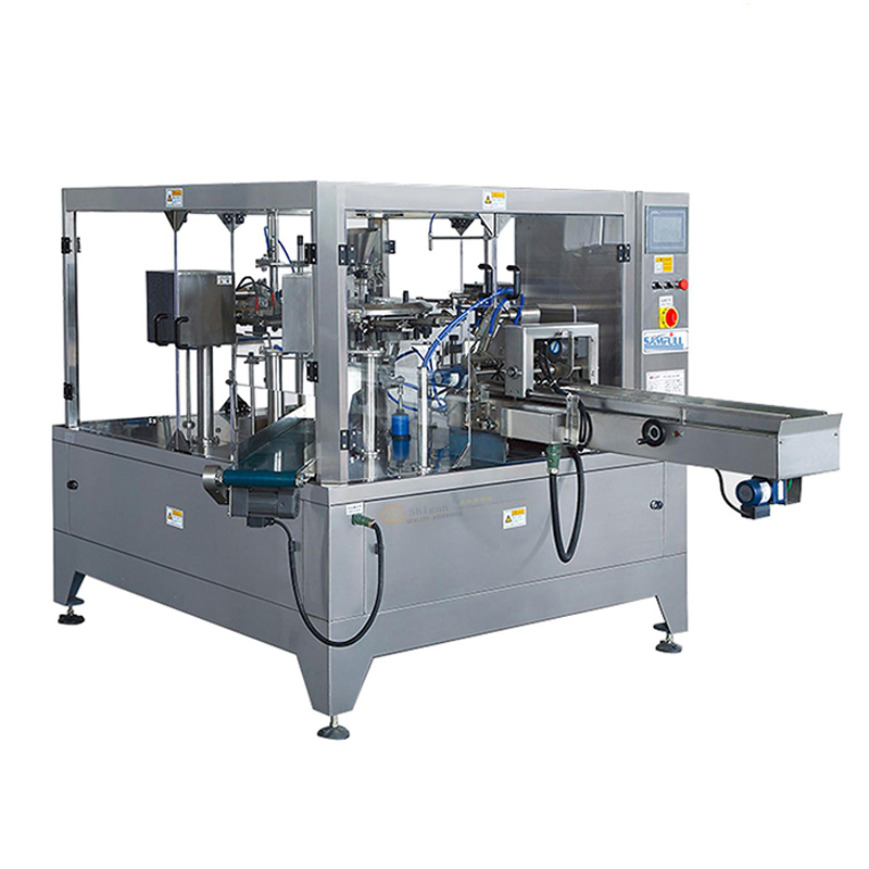 Automatic Conveying Rotating Premade Bag Packaging Machine