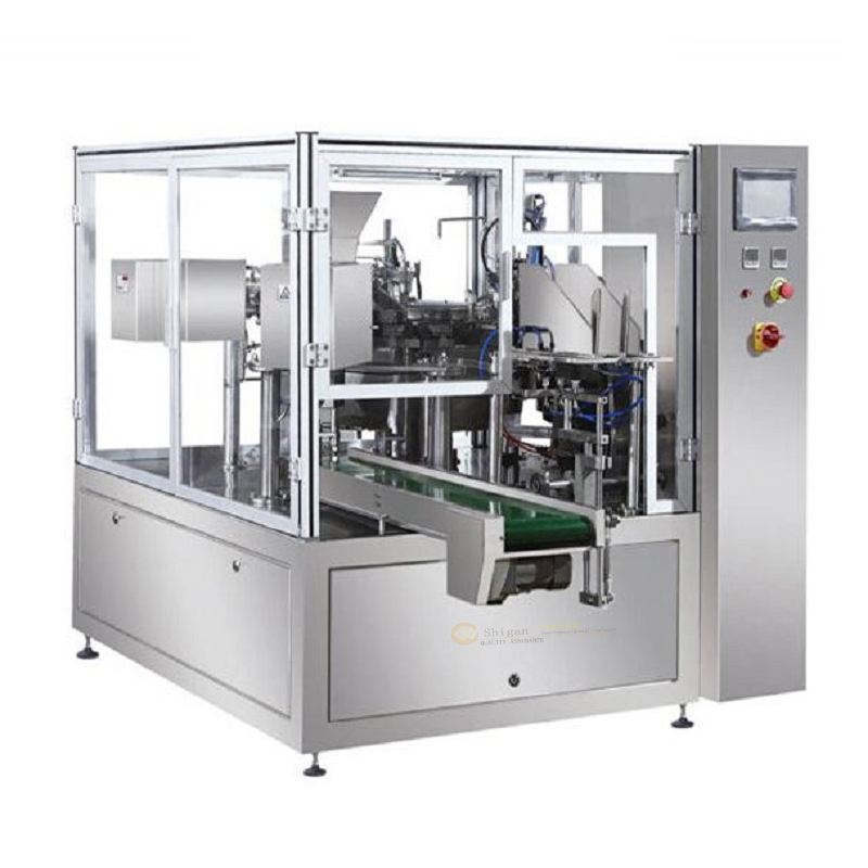 Powder Premade Pouch Automatic Packing Machine Supplier, Dispensing Equipment Low Price India
