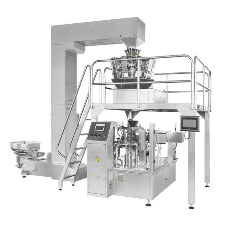Dynamic Packaging Machine With Multi-Head Weigher Unit