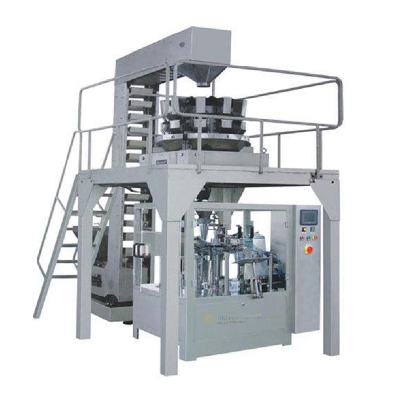 Automatic Multi-Head Weigher Packaging Machine Z Type Bucket Elevator System