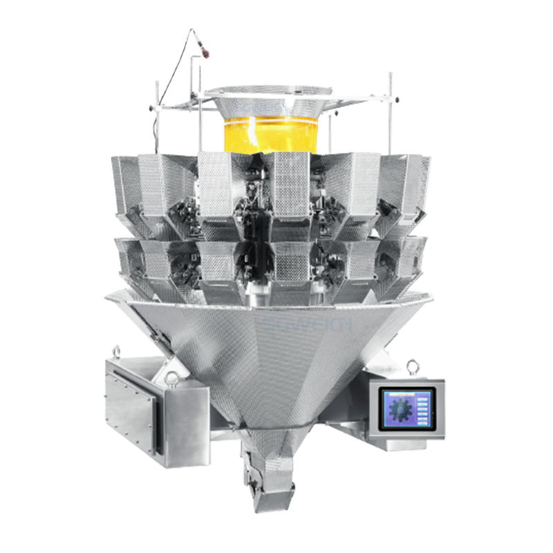Intelligent 14-head Multi-head Weigher for Dried Fruit Multi-head Weighing Packing Machine Production Line