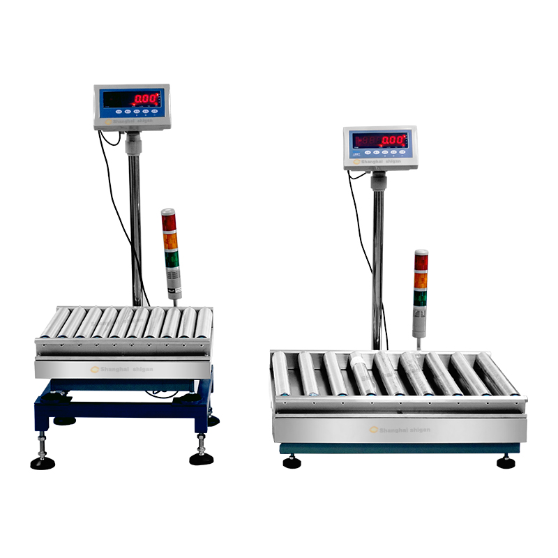 30kg Electronic Roller Scale Unpowered Roller Automatic Weight Checking Scale Alarm Roller Weigher