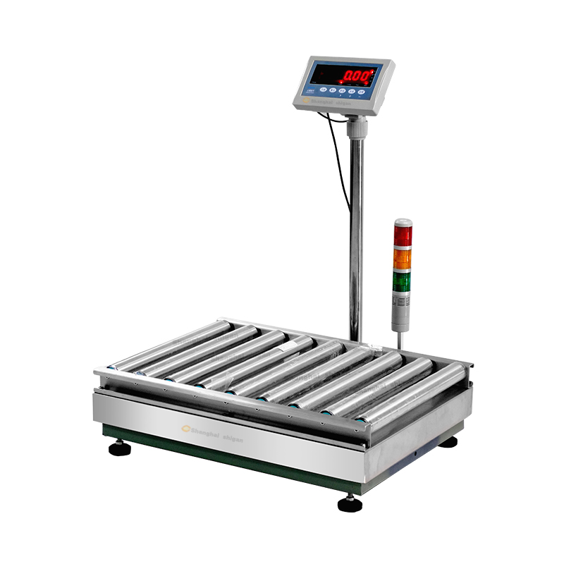 High Capacity Static Conveyor Line Roller Scale Stable Roller Weighing Electronic Scale Drum Weigher