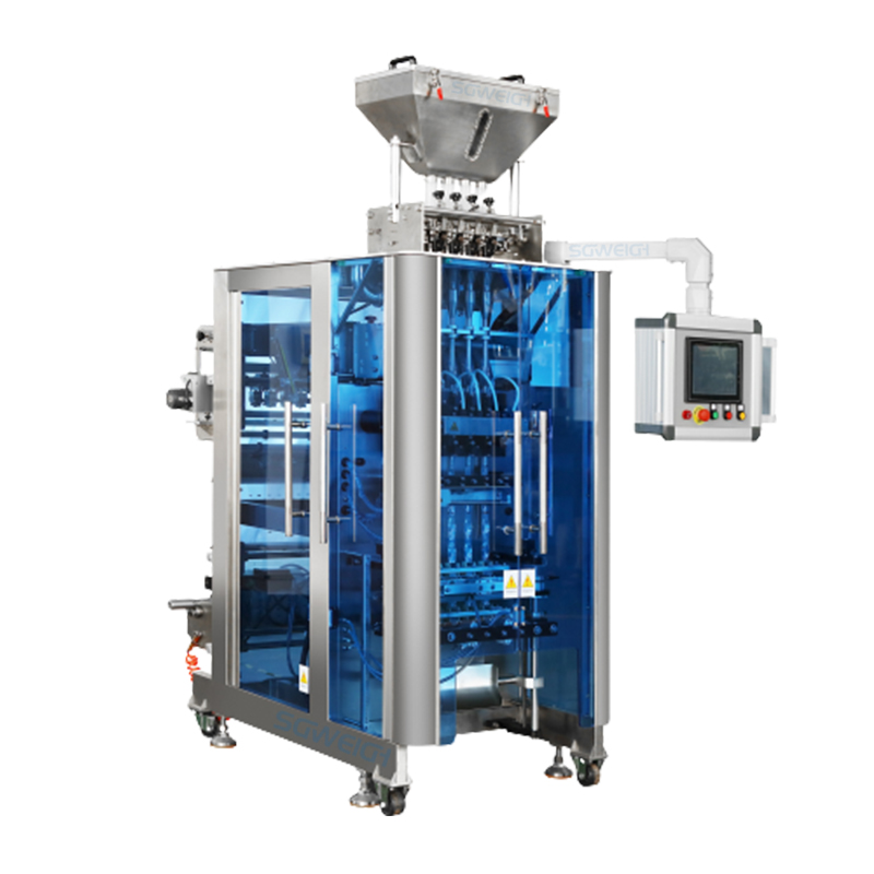 Vertical Multi Line Liquid Powder Particle Packaging Machine Multi-lane Automatic Filling Sealing Packing Machine