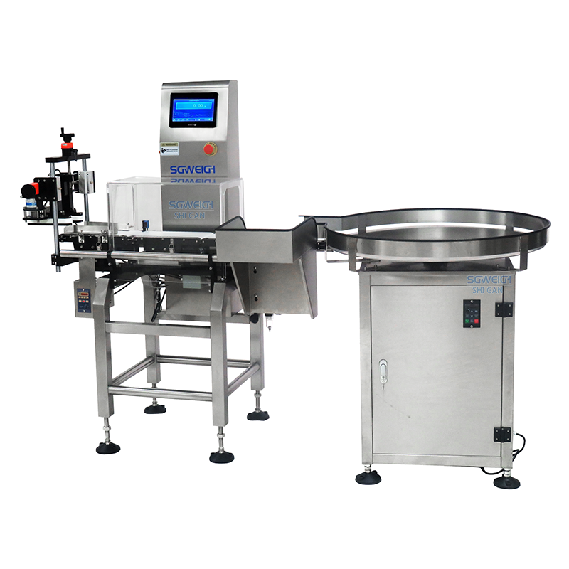 Automatic Checkweigher and Rejection System for Liquid Cans Weight Checker